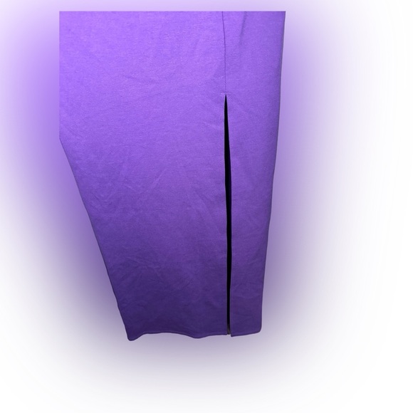 Socialite Purple Maxi Sleeveless Dress Cocktail Night Out - Picture 4 of 6